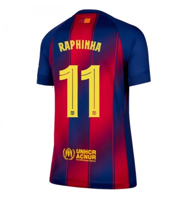 Barcelona Raphinha Belloli #11 Replik Heimtrikot Damen 2025-26 Kurzarm